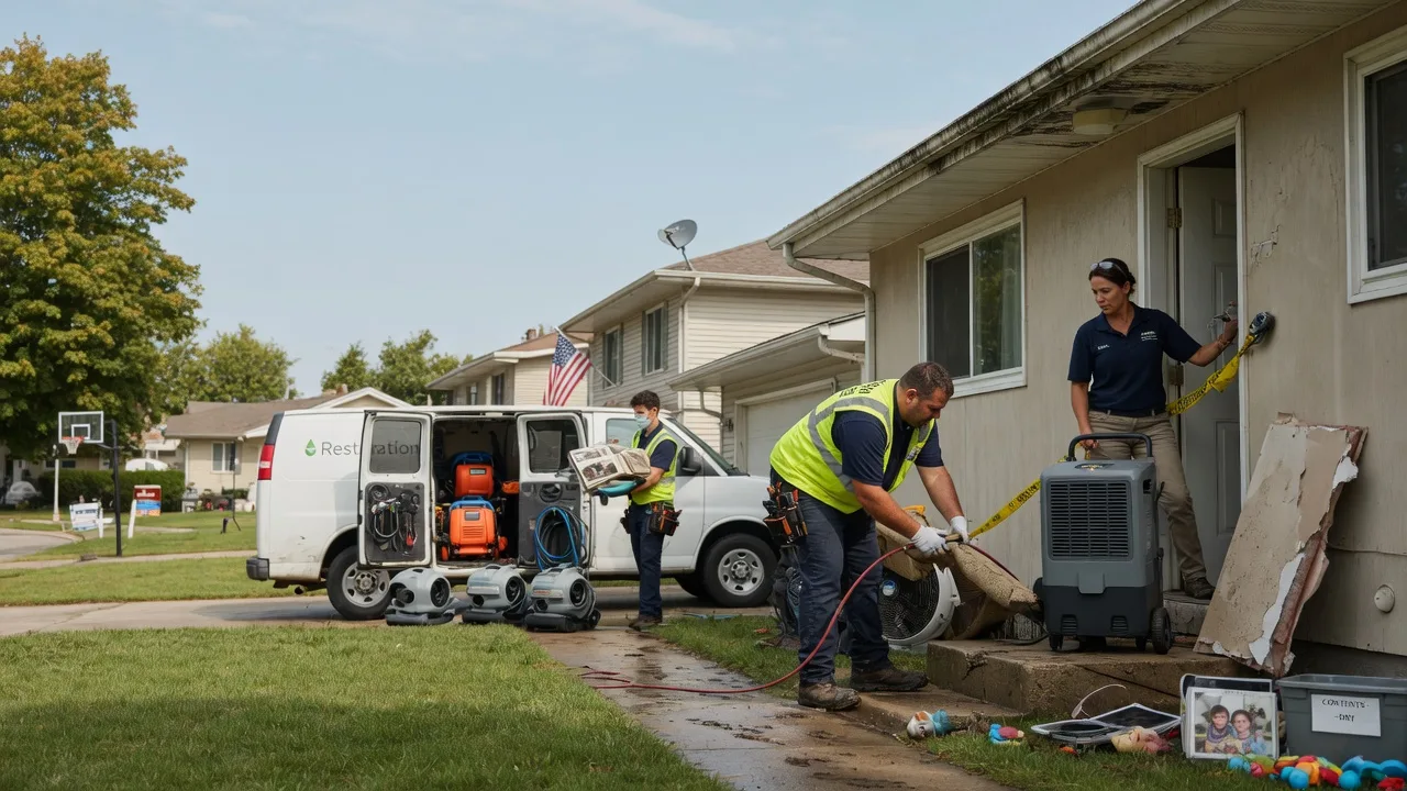 Water Damage Restoration in Scurry, TX near me